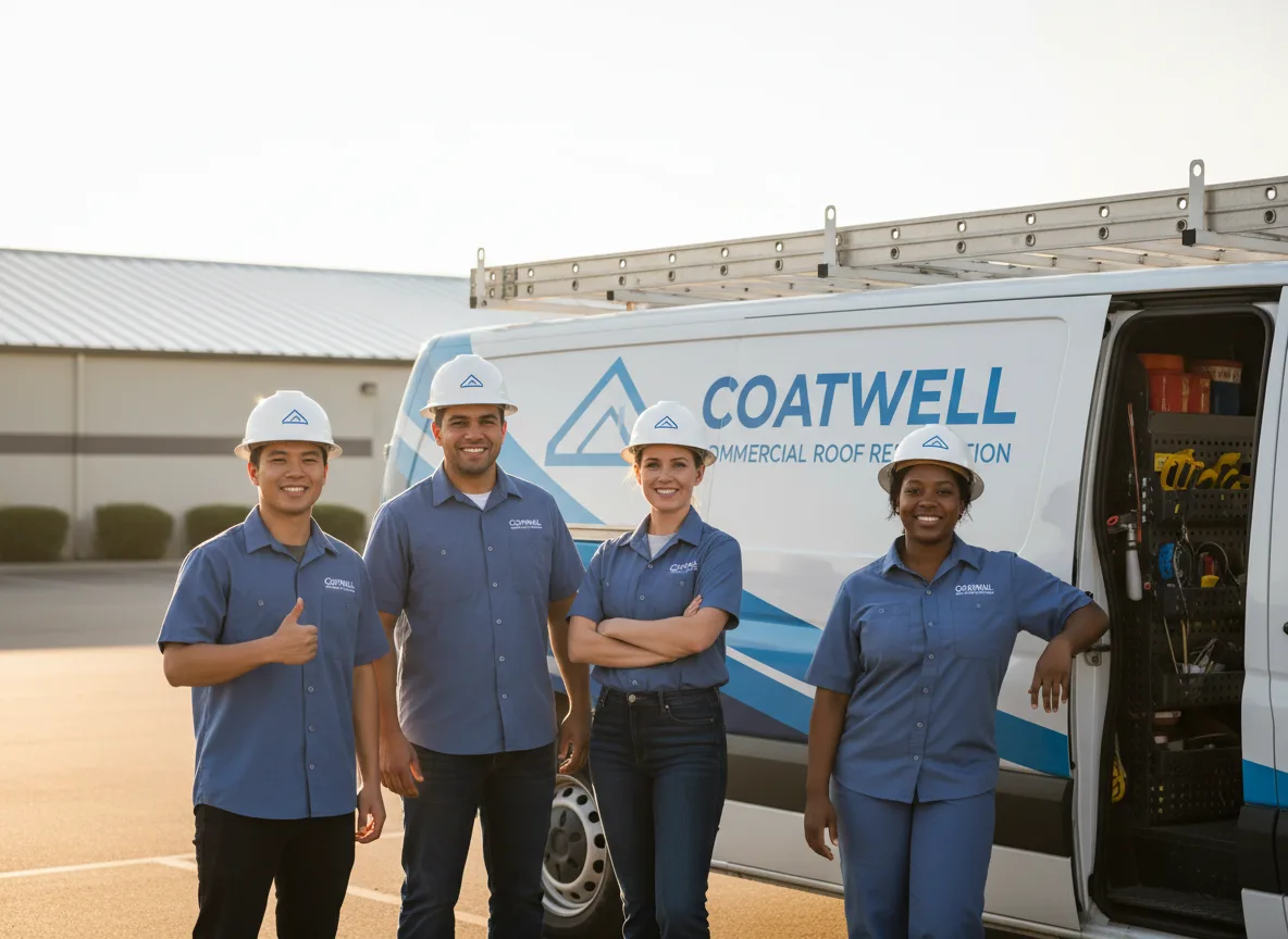 Commercial roof coating company in Boles, AR